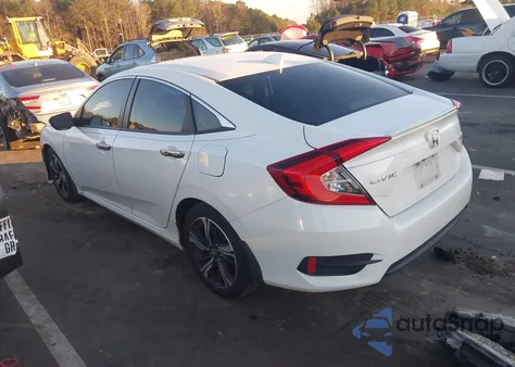 2017 Honda Civic Touring z USA, uszkodzony, nr VIN 2HGFC1F93HH648647